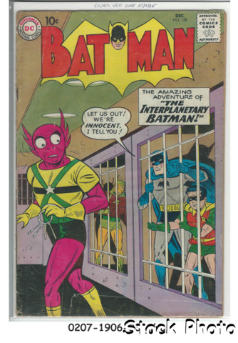 Batman #128 © December 1959 DC Comics